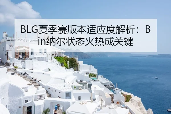 BLG夏季赛版本适应度解析：Bin纳尔状态火热成关键